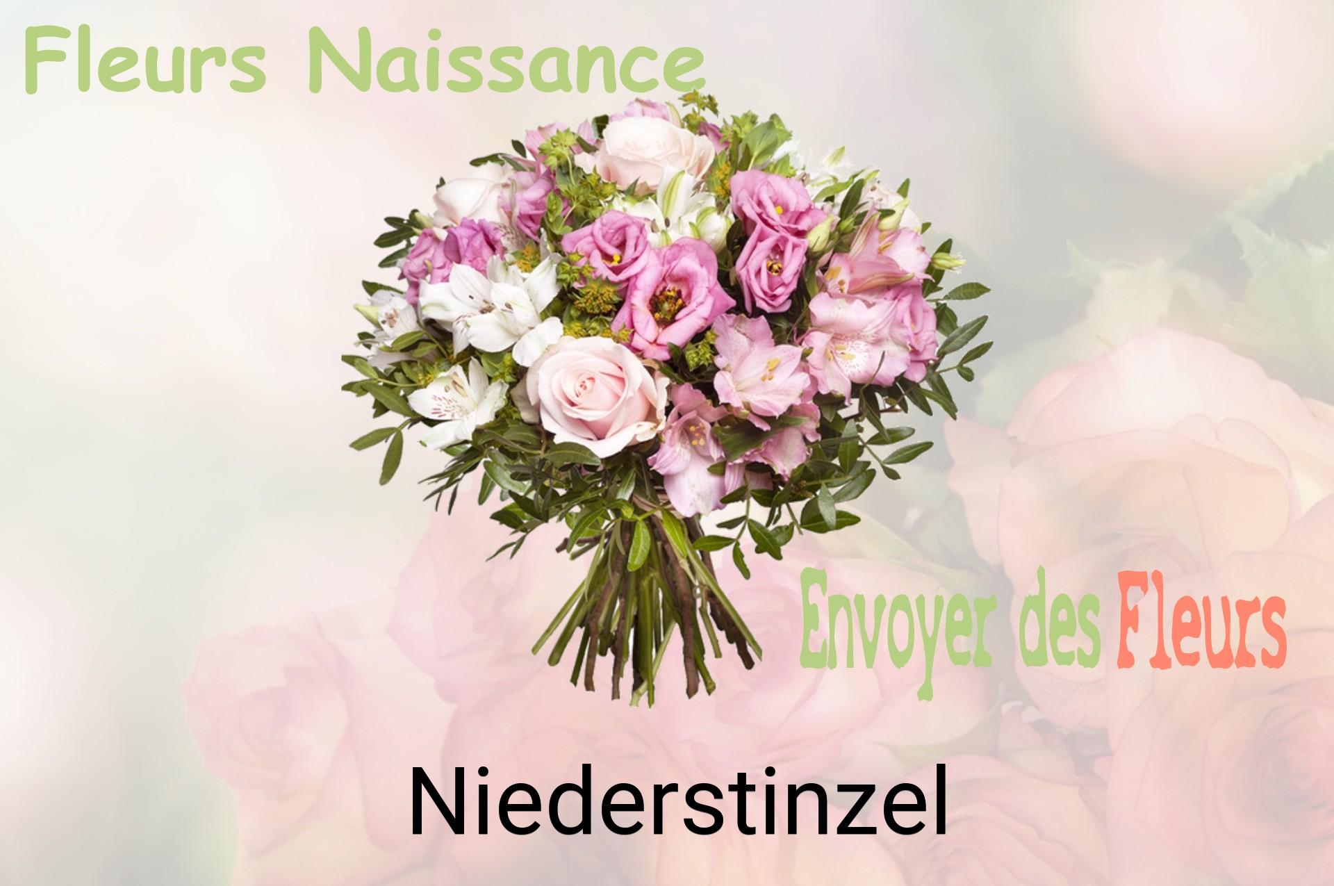 Bouquet de fleurs de naissance livré à Niederstinzel